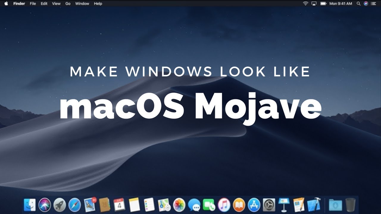 macos taskbar windows 10